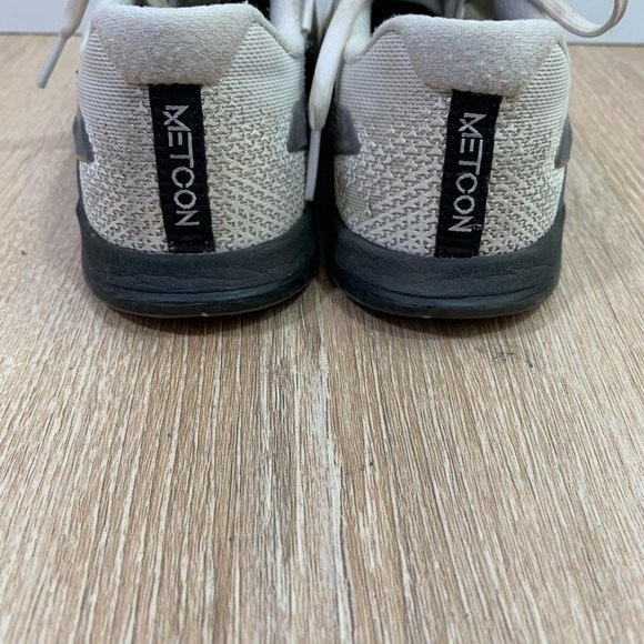 NIKE METCON 4 TRAINING TRAINER SHOES WHITE GUN SMOKE PINK BLAST BLACK SI… - Picture 4 of 9